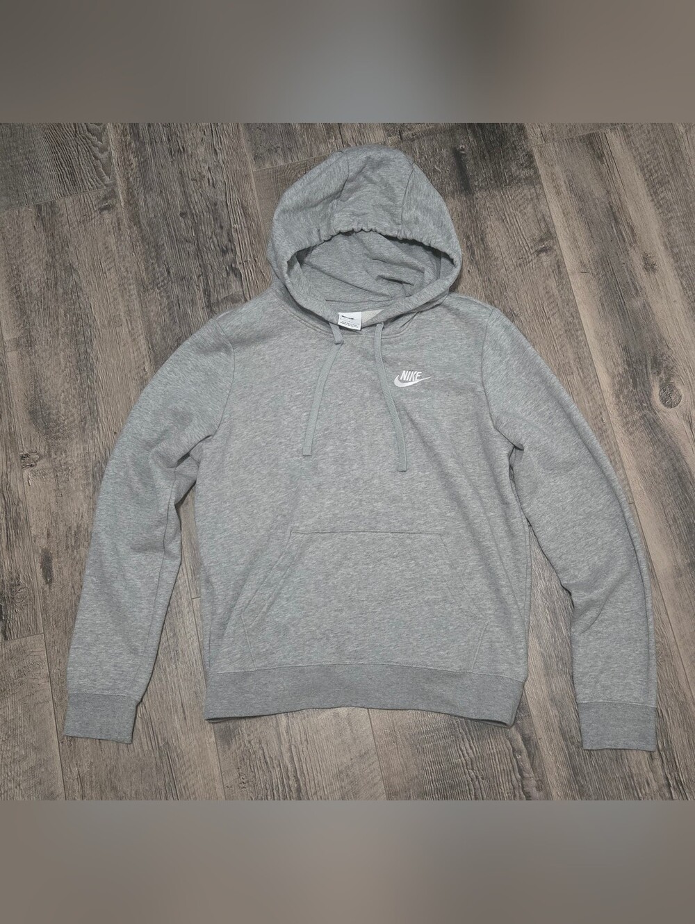 Nike Women's Heathered Gray Hoodie